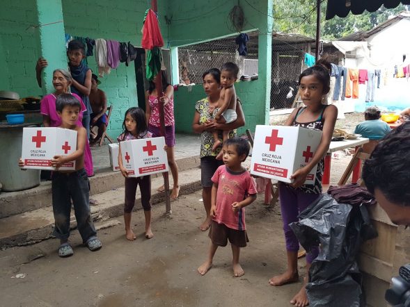Online Spenden der Nicequest Mitglieder helfen den Überlebenden der Erdbeben in Mexiko