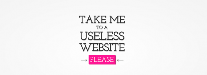 The useless web - im Internet die Zeit vertreiben