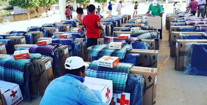 Mexican Red Cross collected over 4,507 tons of humanitarian aid