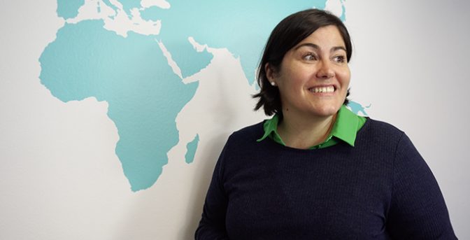 María Vázquez-Dodero, one of the creators of Friends of Rimkieta