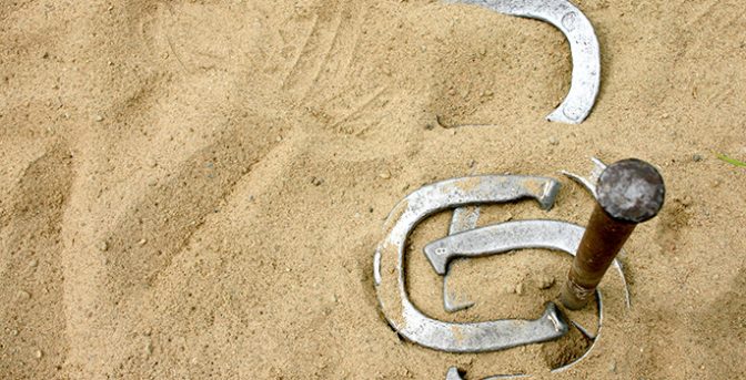 Traditional or DIY horseshoe games are fun for everybody!