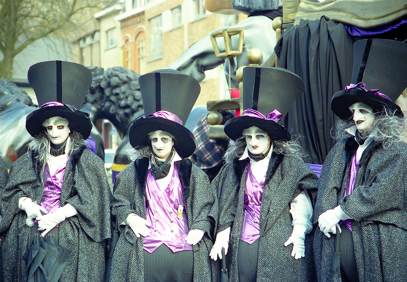Os personagens do Carnaval de Aalst não passarão em branco