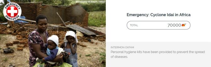 Caring Shells for emergency relief