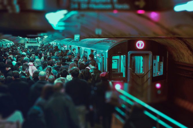 new york subway - data in daily life