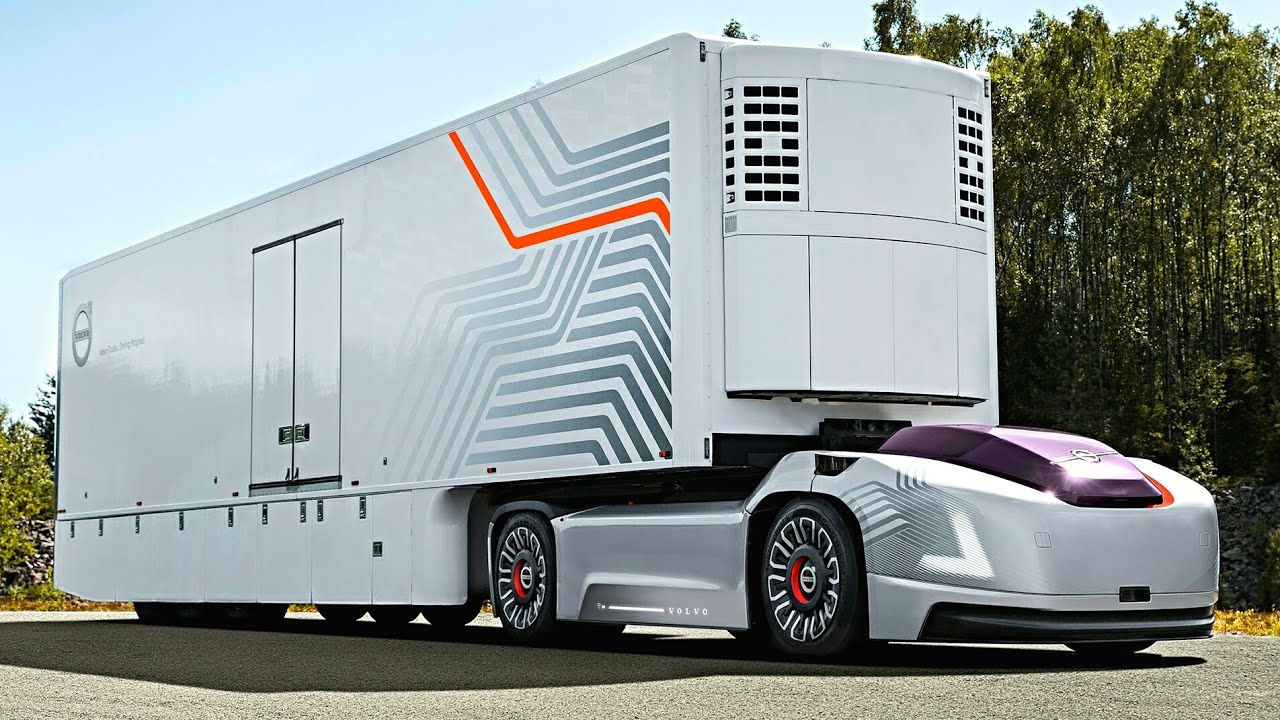 Proposta de caminhão sem motorista da empresa Volvo