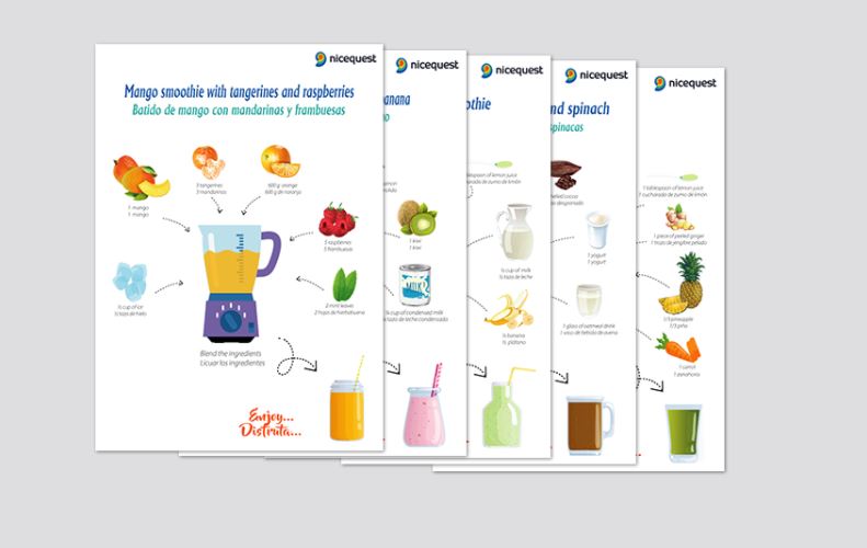 Reúna suas receitas imprimíveis para criar um livro de receitas 