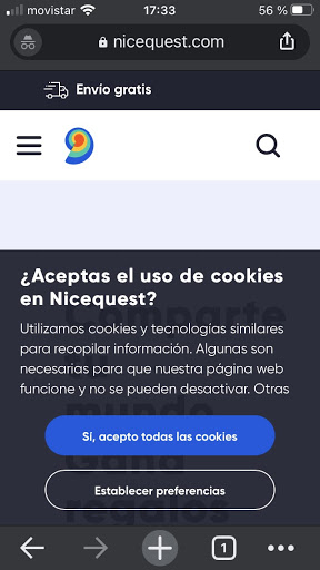 Na Nicequest usamos cookies, consulte nossa Política de Cookies para obter mais informações sobre quais cookies usamos e seus direitos<br />
