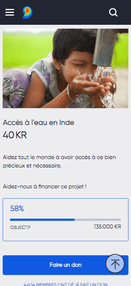 Échangez vos Korus pour faire un don à notre campagne.